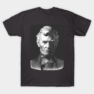 Dramatic Black and White Portrait of Abraham Lincoln T-Shirt